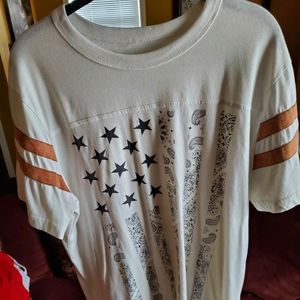 American Flag Type Shirt